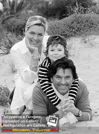 Thomas Anders, Клаудия, Александр фотосессия Ибица