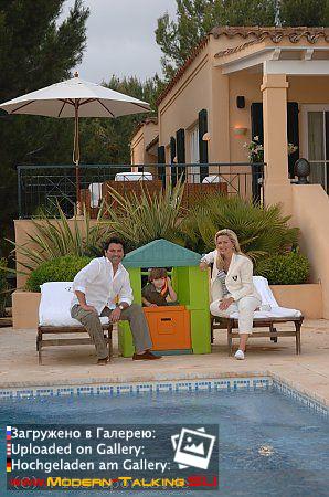 Thomas Anders, Клаудия, Александр фотосессия Ибица