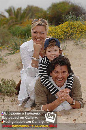 Thomas Anders, Клаудия, Александр фотосессия Ибица