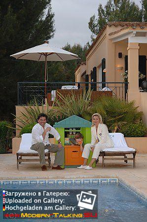 Thomas Anders, Клаудия, Александр фотосессия Ибица