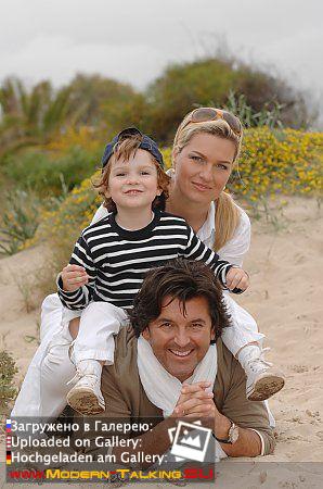 Thomas Anders, Клаудия, Александр фотосессия Ибица