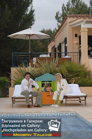 Thomas Anders, Клаудия, Александр фотосессия Ибица