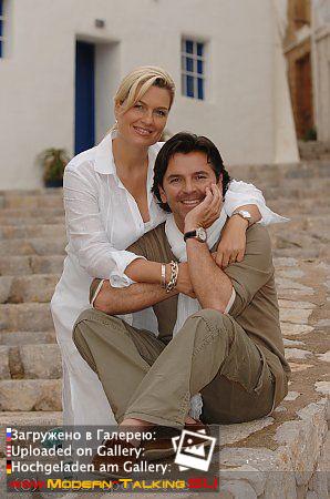 Thomas Anders, Клаудия, Александр фотосессия Ибица