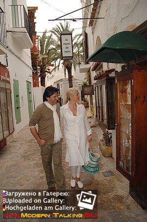 Thomas Anders, Клаудия, Александр фотосессия Ибица