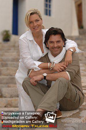 Thomas Anders, Клаудия, Александр фотосессия Ибица