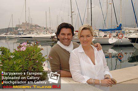 Thomas Anders, Клаудия, Александр фотосессия Ибица