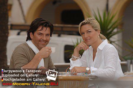 Thomas Anders, Клаудия, Александр фотосессия Ибица