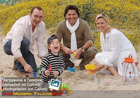 Thomas Anders, Клаудия, Александр фотосессия Ибица