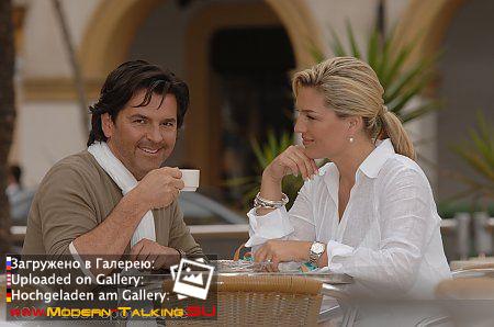 Thomas Anders, Клаудия, Александр фотосессия Ибица