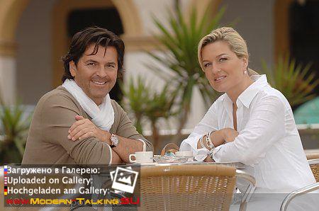 Thomas Anders, Клаудия, Александр фотосессия Ибица