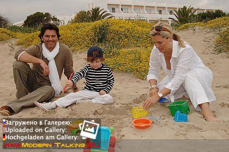 Thomas Anders, Клаудия, Александр фотосессия Ибица