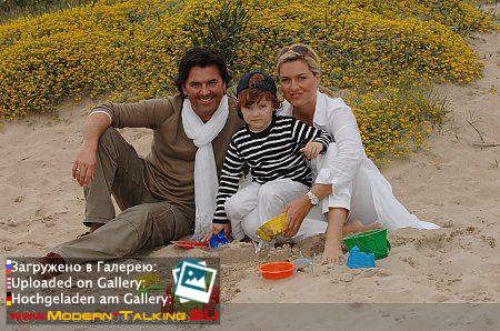 Thomas Anders, Клаудия, Александр фотосессия Ибица