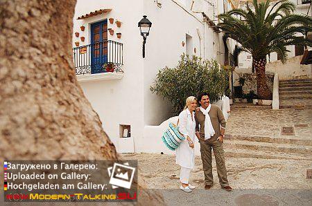 Thomas Anders, Клаудия, Александр фотосессия Ибица