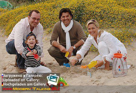 Thomas Anders, Клаудия, Александр фотосессия Ибица