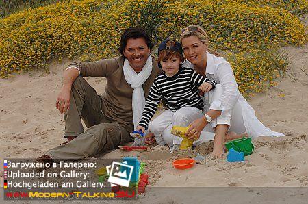 Thomas Anders, Клаудия, Александр фотосессия Ибица