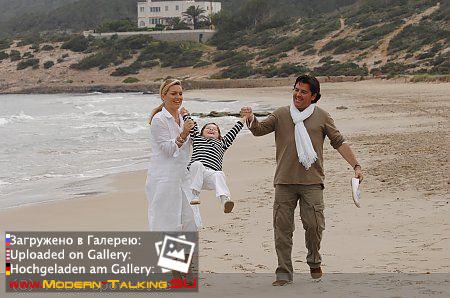 Thomas Anders, Клаудия, Александр фотосессия Ибица