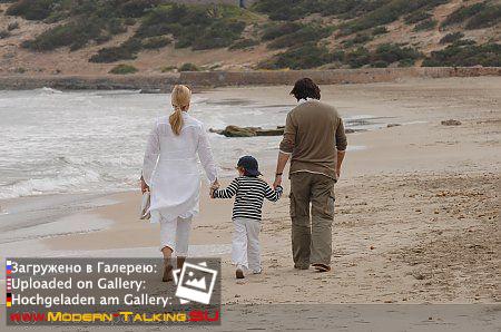 Thomas Anders, Клаудия, Александр фотосессия Ибица