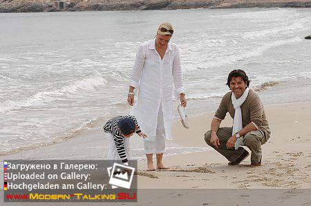 Thomas Anders, Клаудия, Александр фотосессия Ибица