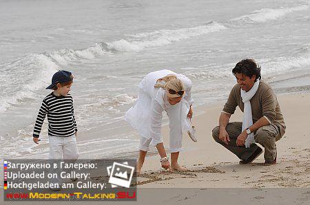 Thomas Anders, Клаудия, Александр фотосессия Ибица