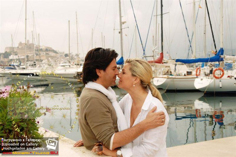 Томас Андерс, Клаудия, Александр, фотосессия-Ибица