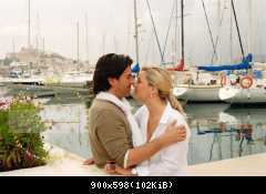 Томас Андерс, Клаудия, Александр, фотосессия-Ибица