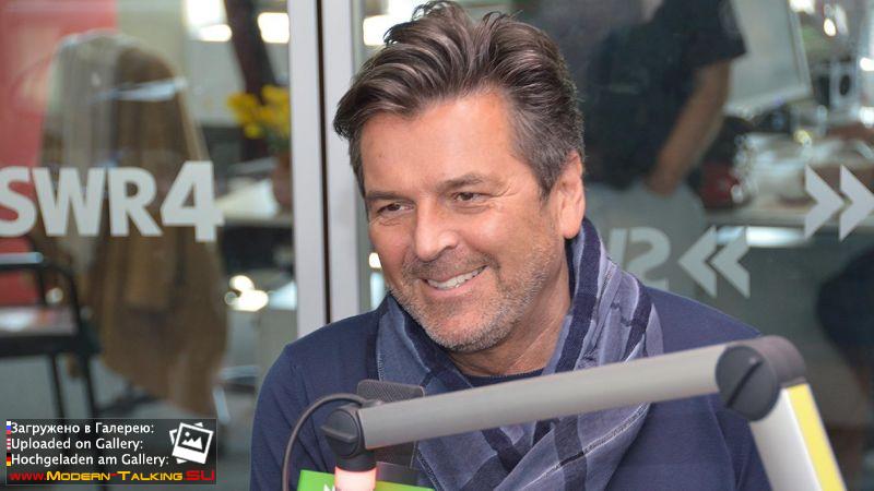 Thomas Anders im SWR4 Baden-Württemberg-Studio