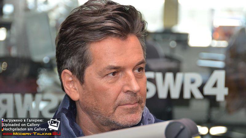 Thomas Anders im SWR4 Baden-Württemberg-Studio