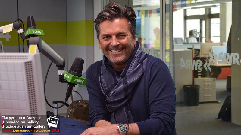 Thomas Anders im SWR4 Baden-Württemberg-Studio