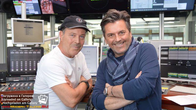 Thomas Anders im SWR4 Baden-Württemberg-Studio