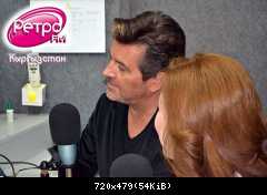 Томас Андерс на радио Кыргызстан 2014