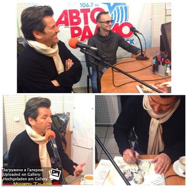 Томас Андерс на радио