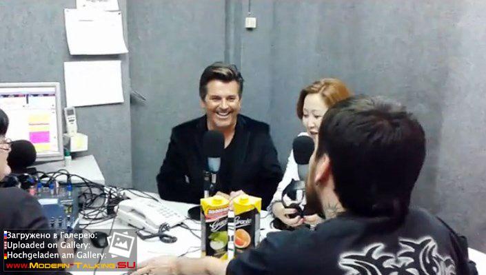 Томас Андерс на радио Ретро FM 03.05.2014 Кыргызстан