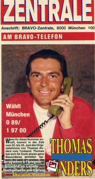 Томас Андерс - Пресса