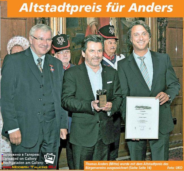 Томас Андерс - Пресса