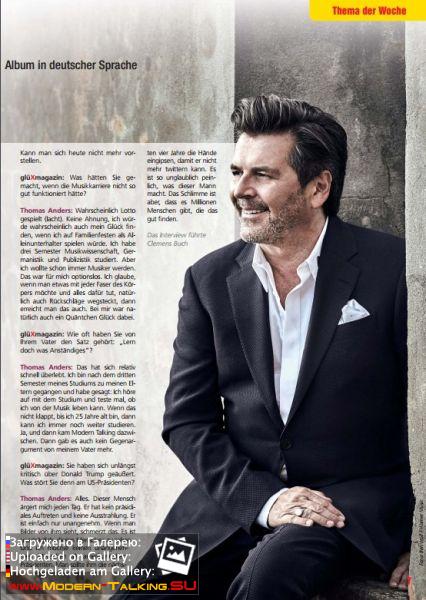 Томас Андерс - Пресса