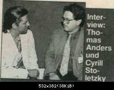 Томас Андерс - Пресса