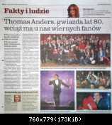 Томас Андерс - Пресса