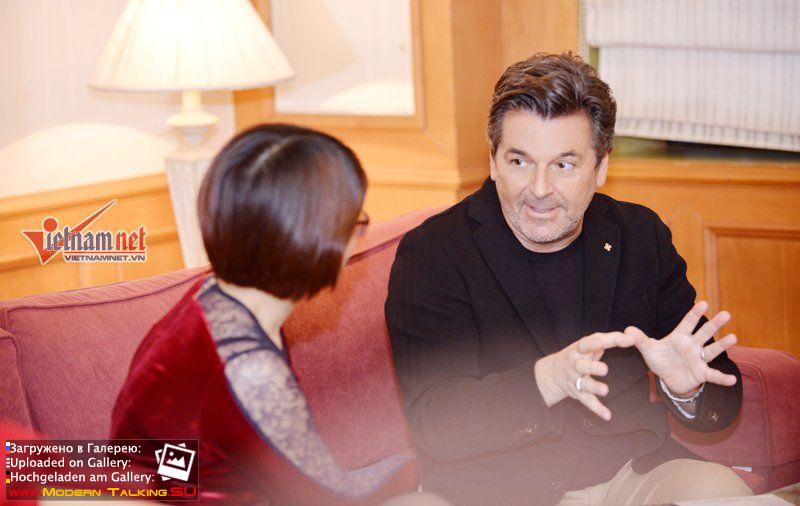25.11.2016 Thomas Anders Hanoi-Вьетнам Интервью для VietNamNet