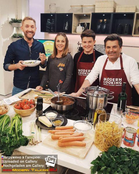 Thomas Anders & Alex at "Frühstücksfernsehen"  02.11.2017