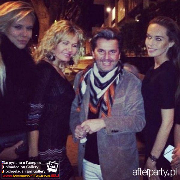 Томас Андерс с поклонниками