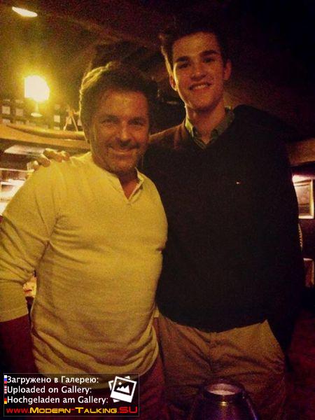 Томас Андерс с поклонниками