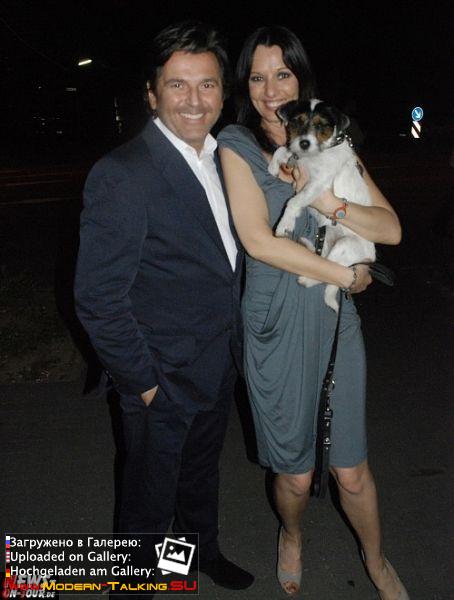 Томас Андерс с поклонниками