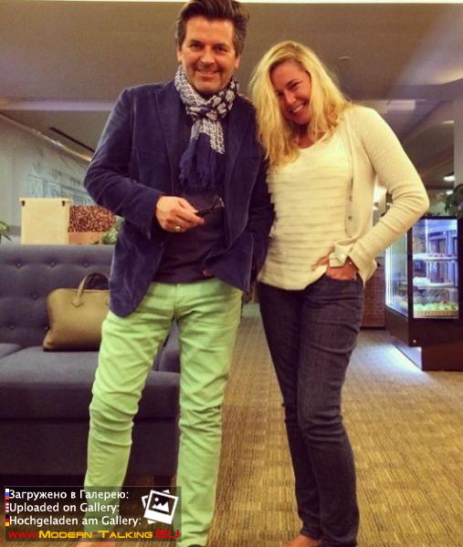 Томас Андерс с поклонниками