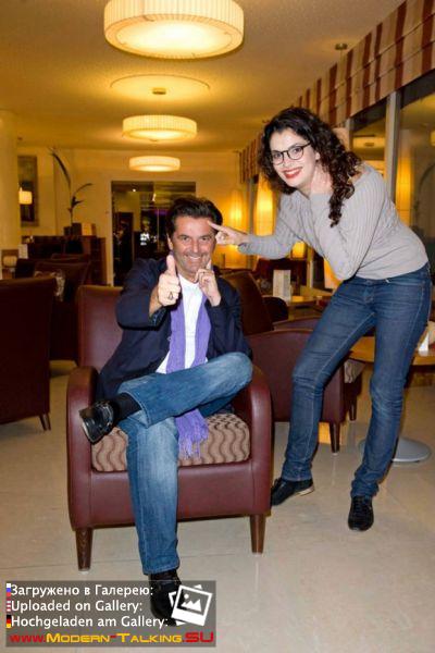 Томас Андерс с поклонниками