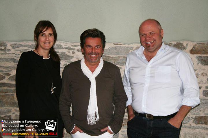 Томас Андерс с поклонниками