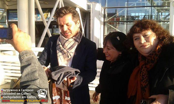 Томас Андерс с поклонниками