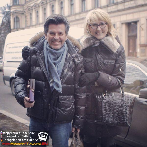 Томас Андерс с поклонниками