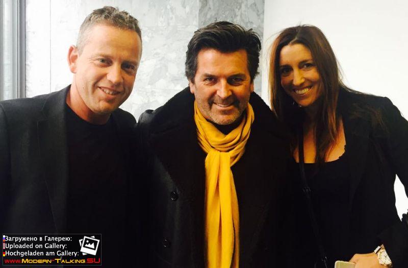 Томас Андерс с поклонниками