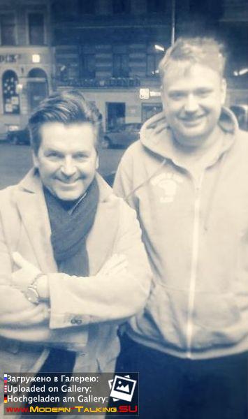 Томас Андерс с поклонниками