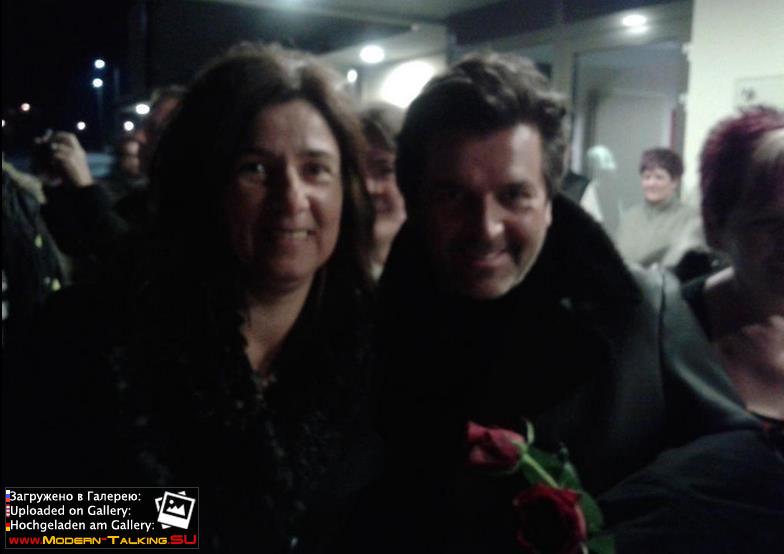 Томас Андерс с поклонниками